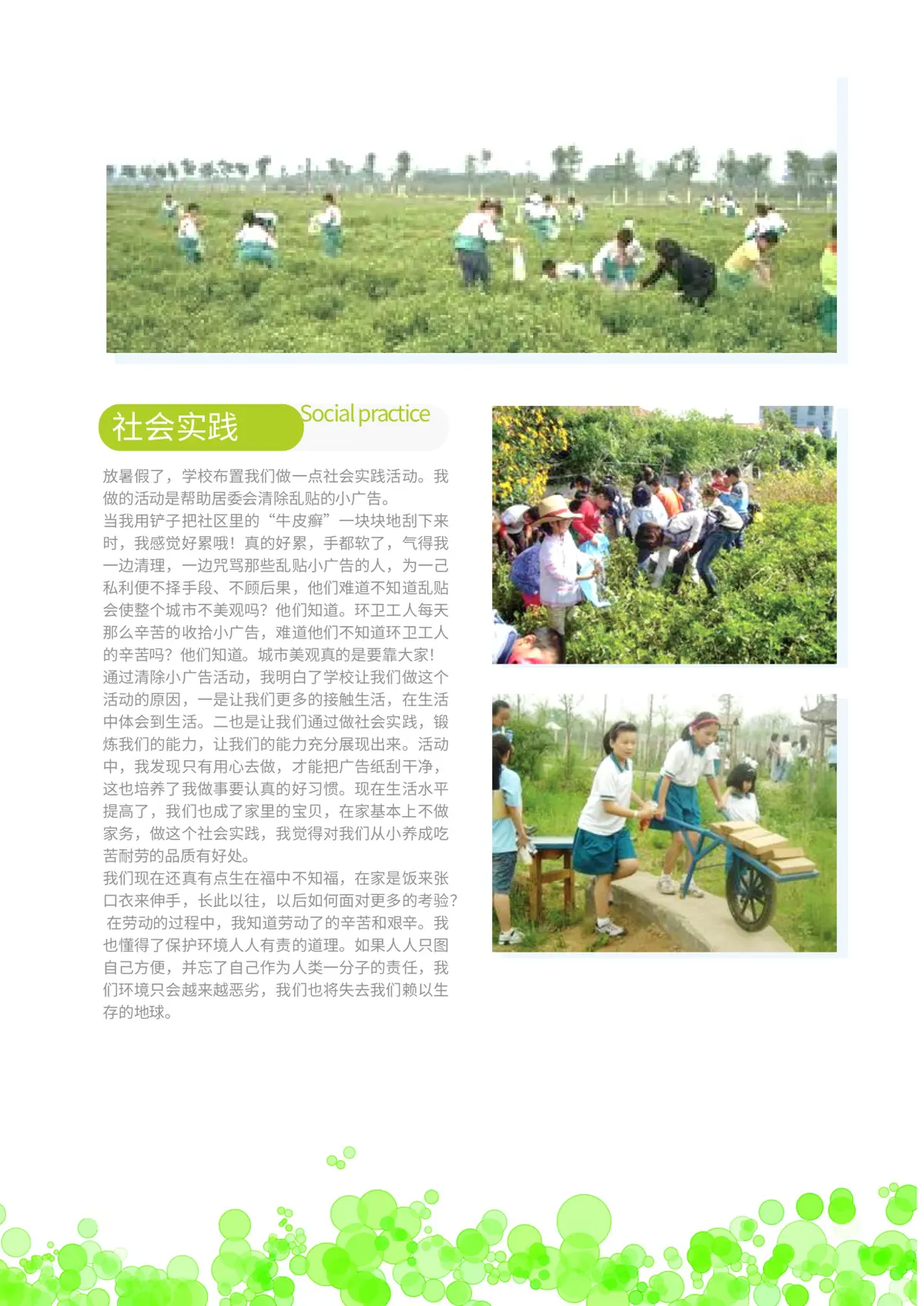 2026北京市朝阳区第一实验小学小升初简历 1第9页预览