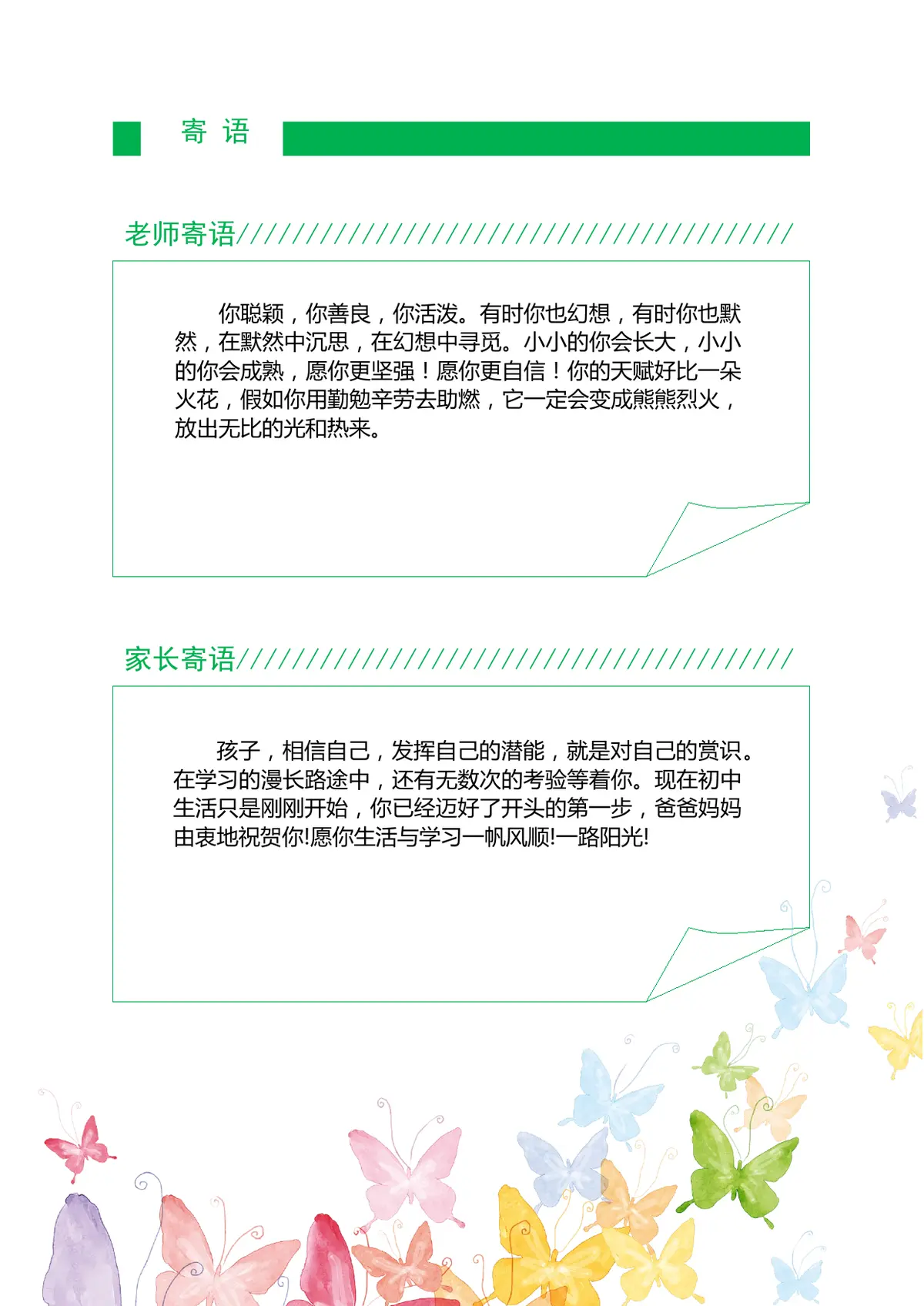 2026北京市阳光小学小升初简历 3第9页预览