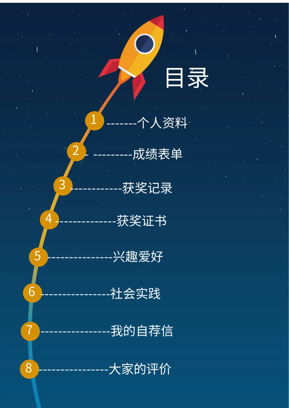 2026上海市闵行区第一实验小学小升初简历 2第2页预览