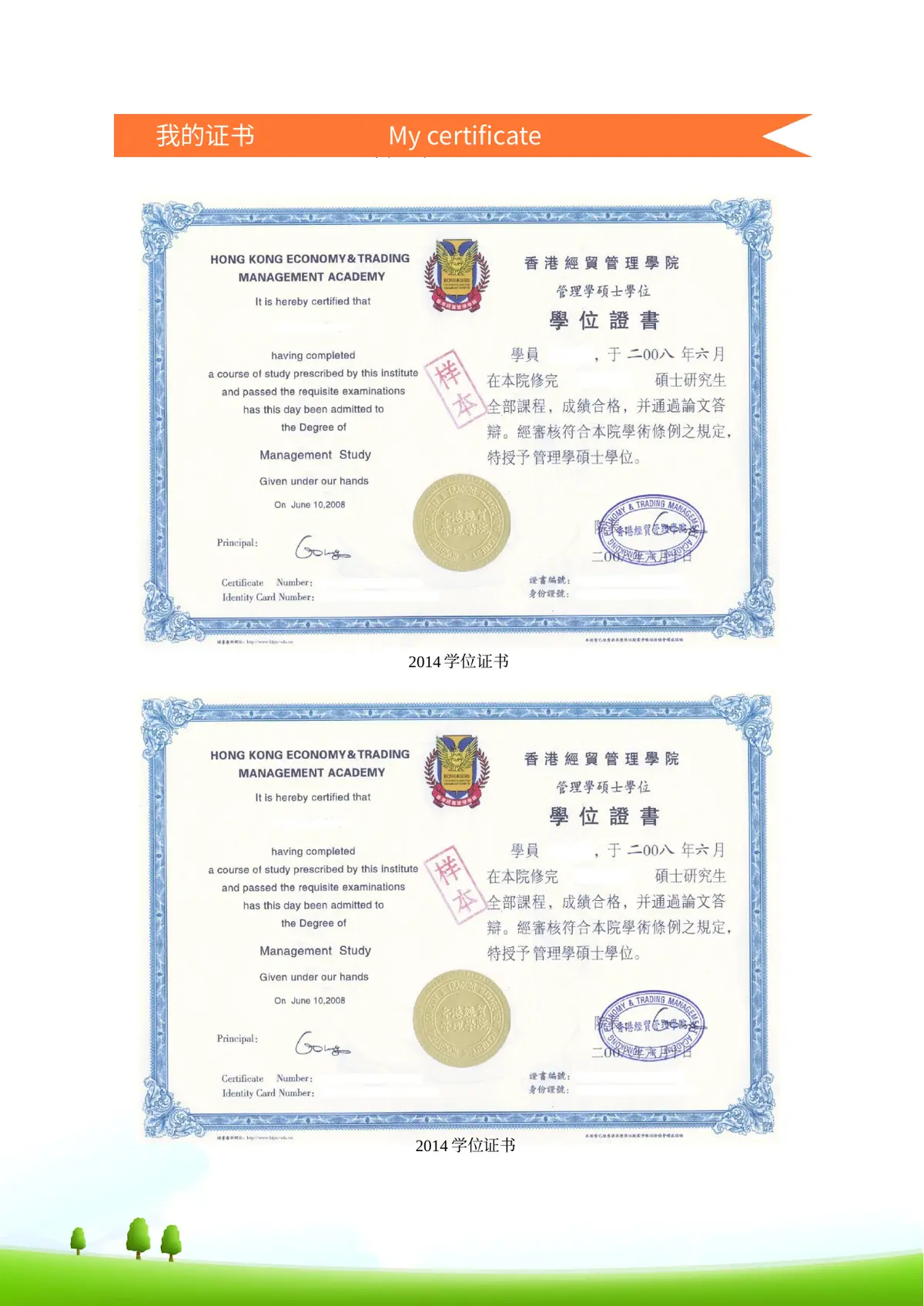 2026个性化定制小升初简历模板第9页预览