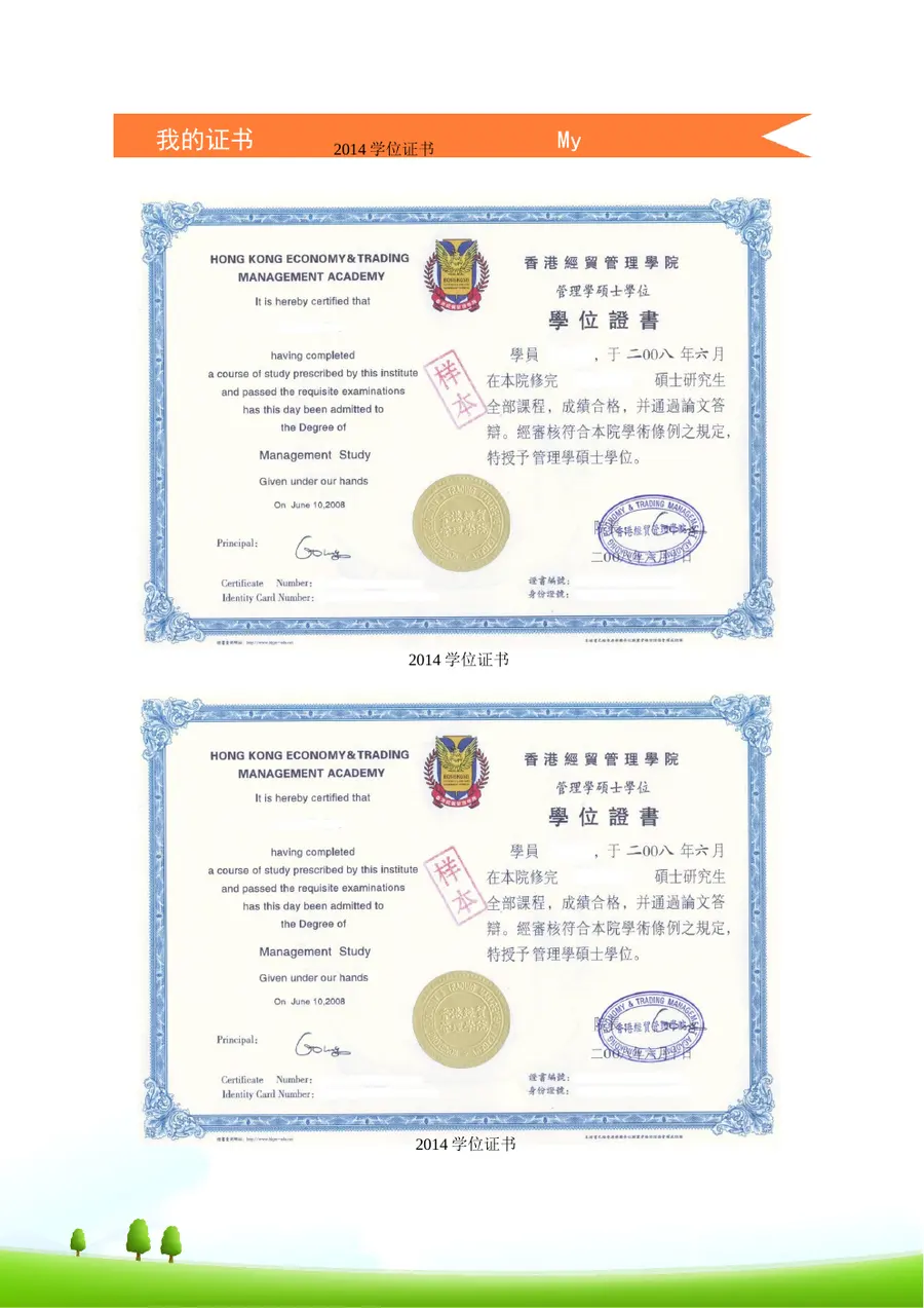 2026个性化定制小升初简历模板第9页预览