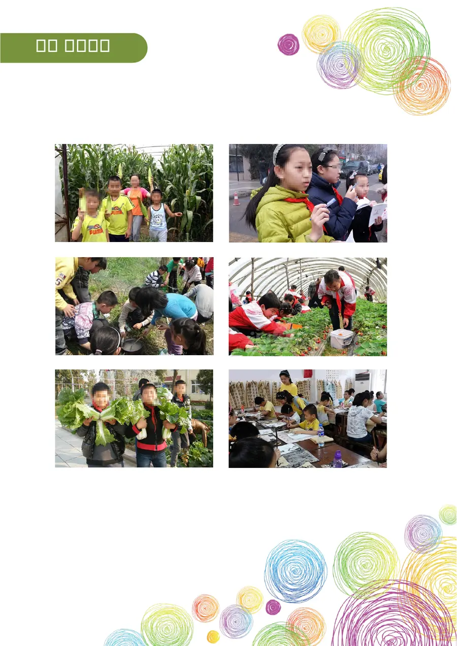 2026彩色童趣小升初简历模板第6页预览